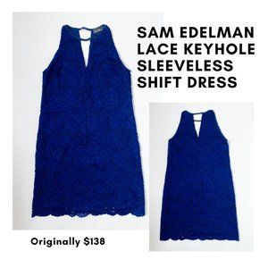 Sam Edelman Lace Keyhole Sleeveless Shift Dress
